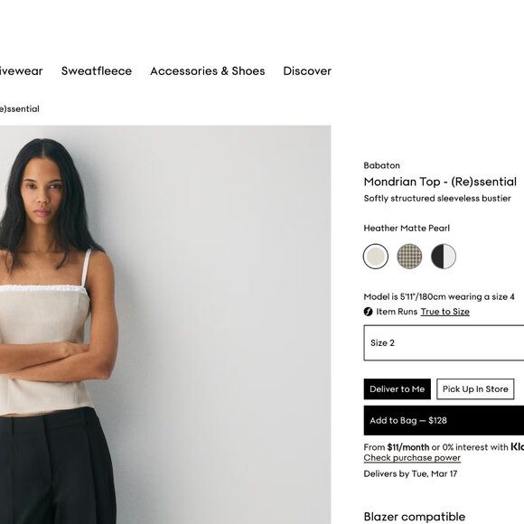 Aritzia Top - Picture 3 of 3